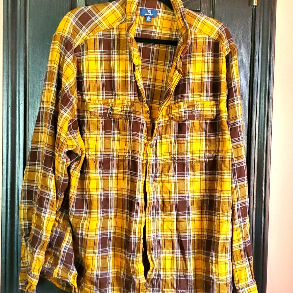 Plaid Mens shirt